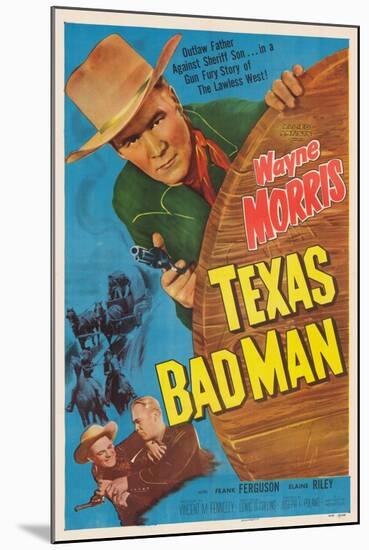 Texas Bad Man-null-Mounted Photo