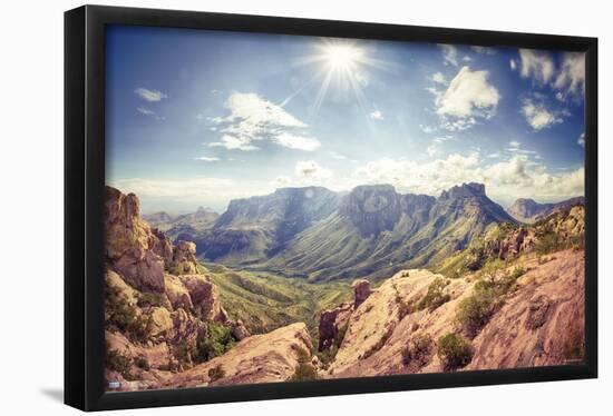 Texas - Big Bend National Park-Trends International-Framed Poster