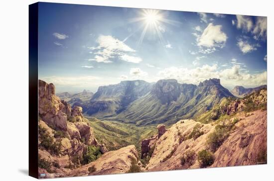 Texas - Big Bend National Park-Trends International-Stretched Canvas