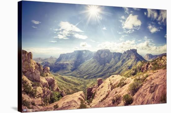 Texas - Big Bend National Park-Trends International-Stretched Canvas