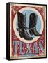 Texas Bold-null-Framed Stretched Canvas
