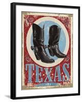 Texas Bold-null-Framed Giclee Print