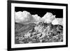 Texas Canyon Rocks BW-Douglas Taylor-Framed Photo