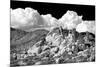 Texas Canyon Rocks BW-Douglas Taylor-Mounted Photo