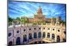 Texas Capitol Building Austin-null-Mounted Art Print