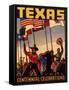 Texas Centennial Celebrations, c.1936-null-Framed Stretched Canvas