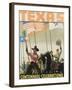 Texas Centennial Celebrations Poster-null-Framed Giclee Print