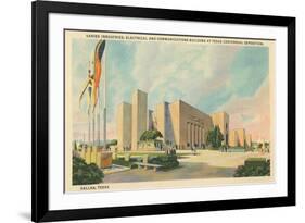 Texas Centennial Exposition, Dallas-null-Framed Premium Giclee Print