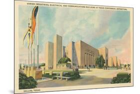 Texas Centennial Exposition, Dallas-null-Mounted Premium Giclee Print