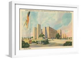 Texas Centennial Exposition, Dallas-null-Framed Art Print