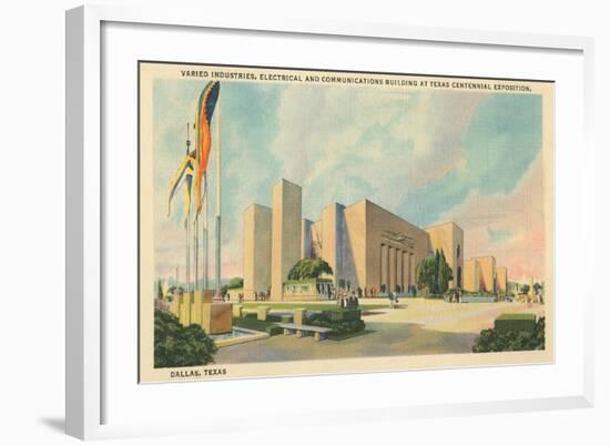 Texas Centennial Exposition, Dallas-null-Framed Art Print