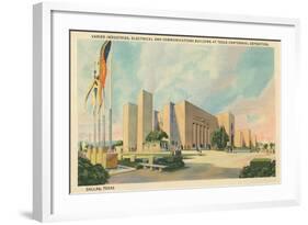 Texas Centennial Exposition, Dallas-null-Framed Art Print