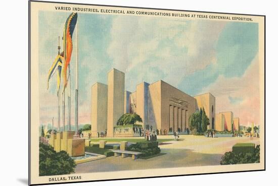 Texas Centennial Exposition, Dallas-null-Mounted Art Print