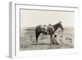 Texas: Cowboy, c1910-Erwin Evans Smith-Framed Giclee Print