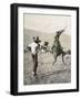 Texas: Cowboy, c1910-Erwin Evans Smith-Framed Giclee Print