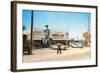 Texas Cowboy Cafe-null-Framed Art Print