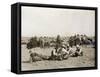 Texas: Cowboys, c1906-Erwin Evans Smith-Framed Stretched Canvas