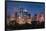 Texas - Dallas Skyline-Trends International-Framed Poster