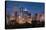 Texas - Dallas Skyline-Trends International-Stretched Canvas