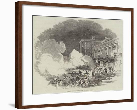 Texas Demonstration, Jersey City-null-Framed Giclee Print