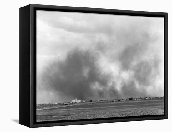 Texas Dust Storm-Russell Lee-Framed Stretched Canvas