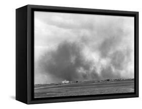 Texas Dust Storm-Russell Lee-Framed Stretched Canvas