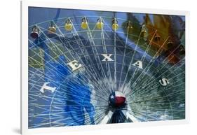 Texas Ferris Wheel-Sisa Jasper-Framed Art Print