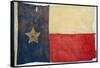 Texas Flag, 1842-null-Framed Stretched Canvas