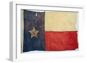 Texas Flag, 1842-null-Framed Giclee Print