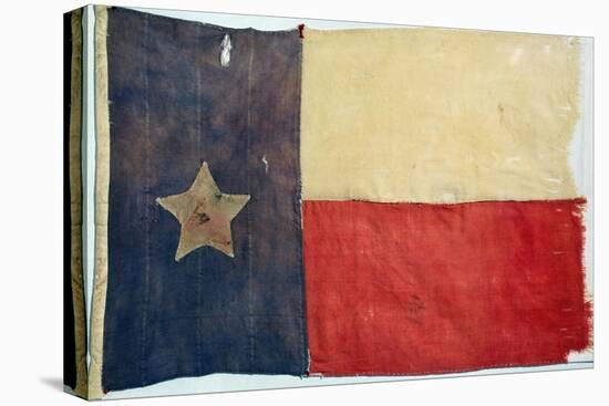 Texas Flag, 1842-null-Stretched Canvas