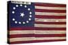 Texas Flag, 19th Century-null-Stretched Canvas