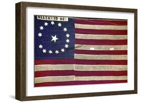 Texas Flag, 19th Century-null-Framed Giclee Print