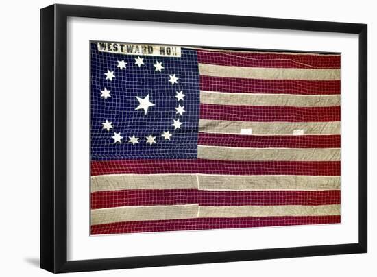 Texas Flag, 19th Century-null-Framed Giclee Print