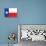 Texas Flag Art Print Poster-null-Poster displayed on a wall