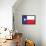 Texas Flag Art Print Poster-null-Framed Poster displayed on a wall