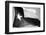 Texas Flag BW-John Gusky-Framed Photographic Print