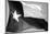 Texas Flag BW-John Gusky-Mounted Photographic Print