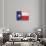 Texas Flag Distressed Art Print Poster-null-Stretched Canvas displayed on a wall