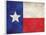 Texas Flag Distressed Art Print Poster-null-Framed Poster