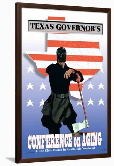 Texas Governor's Conference on Aging-null-Framed Art Print