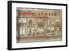 Texas Greetings-Vintage Vacation-Framed Art Print