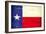 Texas Grunge Flag-TINTIN75-Framed Art Print