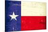 Texas Grunge Flag-TINTIN75-Stretched Canvas