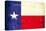 Texas Grunge Flag-TINTIN75-Stretched Canvas