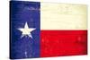 Texas Grunge Flag-TINTIN75-Stretched Canvas