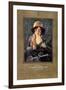 Texas Guinan, on 1919 personality poster-null-Framed Art Print