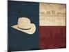 Texas Hat-Jace Grey-Mounted Art Print