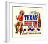 Texas Hold 'Em Amber Beer-null-Framed Giclee Print