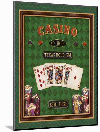 Texas Hold 'Em-Daphne Brissonnet-Mounted Art Print