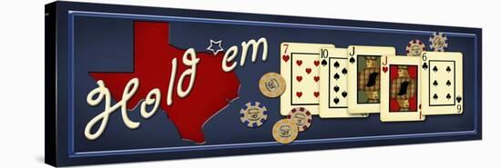 Texas Hold'em-Kate Ward Thacker-Stretched Canvas